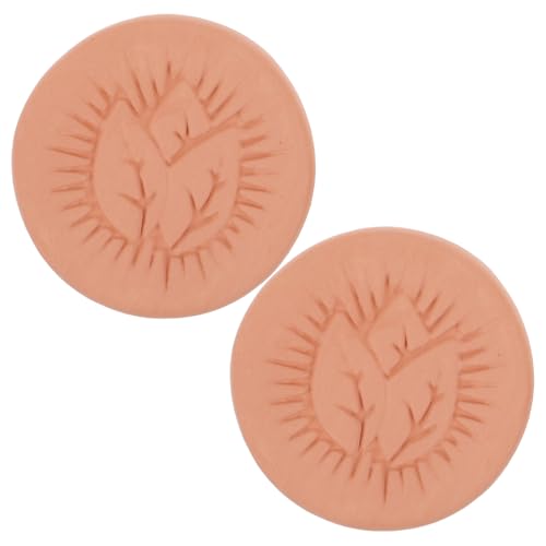 Beavorty 1 Satz Raucherset Befeuchtungstabletten Tabakbefeuchter Für Teeblätter -luftbefeuchter Luftbefeuchter Für Teeblätter Humidor-pakete Humidor Zubehör Light Brown Ton 2st von Beavorty
