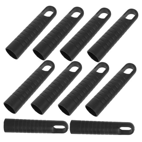 Beavorty 10 Stück Teiliges Kunststoff gewinde endkappen Mop Stiel Ersatzteile Langlebig Leicht Kompatibel mit Gewindemopstielen Einfache Montage Vielseitig für Haushalt und Gewerbe von Beavorty