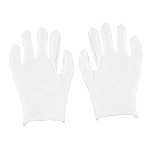 Beavorty 12 Paar Weiße Baumwollhandschuhe Leichte Schützende und Gartenschutzhandschuhe Einheitsgröße für Gartenarbeit und Mittelstark Beavorty 12 Paar Weiße Baumwollhandschuhe Leichte Schützende und Gartenschutzhandschuhe Einheitsgröße für Gartenarbeit und Mittelstark von Beavorty