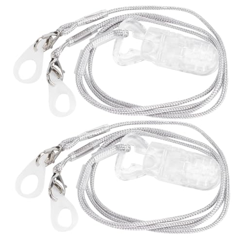 Beavorty 2 Sätze Anti verlust Hörgeräte schutzseil aus Langlebigem Abs Nylon Temperaturbeständig Praktisches Bte Halteband für Senioren Erwachsene Einfach zu Bedienen Schützt vor von Beavorty