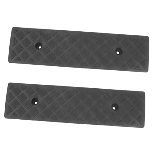 Beavorty 2 Stück Gummi Bordsteinrampe Höhe rutschfest Auffahrrampe aus Robustem Material für Pkw Einfahrtsrand Garage Rollstuhlrampe Einfache Installation Werkzeug Beavorty 2 Stück Gummi Bordsteinrampe Höhe rutschfest Auffahrrampe aus Robustem Material für Pkw Einfahrtsrand Garage Rollstuhlrampe Einfache Installation Werkzeug von Beavorty