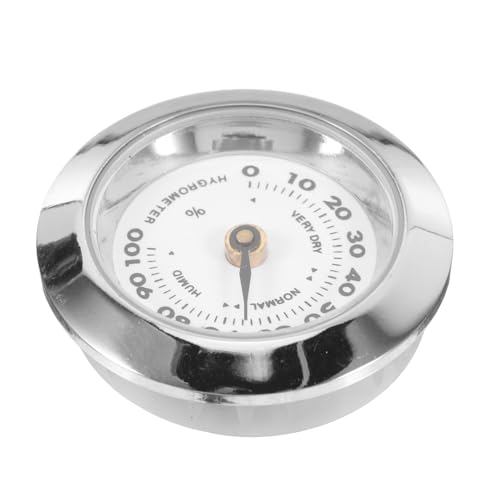 Beavorty 2 Stück Hygrometer Humidor Aschenbecher Formel Digitales Thermometer Messgeräte Monitor Luftbefeuchter Aquariumthermometer Gartenthermometer Für Den Außenbereich Im Freien Metall von Beavorty