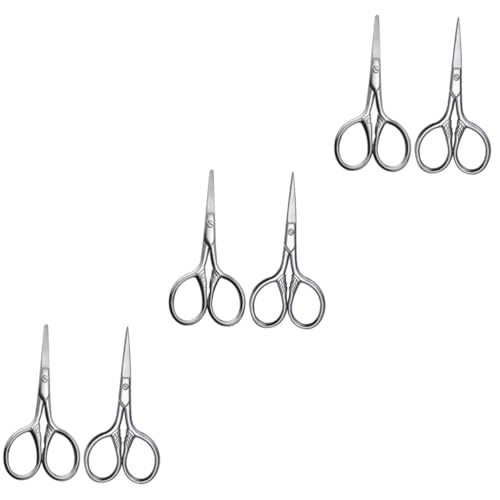 Beavorty 3 Sätze Trimmerscheren Für Bart Und Augenbrauenpflege Präzise Haarschneidescheren Tragbar Und Langlebig Für Friseure Und Heimgebrauch 2 Stücke * 3 Beavorty 3 Sätze Trimmerscheren Für Bart Und Augenbrauenpflege Präzise Haarschneidescheren Tragbar Und Langlebig Für Friseure Und Heimgebrauch 2 Stücke * 3 von Beavorty