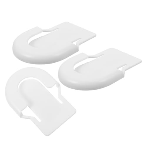 Beavorty 3 Stück Clip Kunststoff Hüftclip Stethoskophalter für Ärzte Medizinstudenten Tragbar Modernes Design Weiß von Beavorty