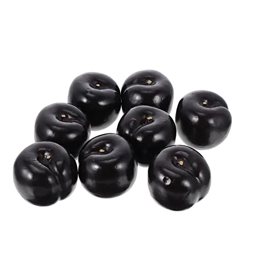 Beavorty 8Pcs Künstliches Pflaumenmodell Gefälschte Schwarze Pflaumen Lebensee Fruchtschmuck Realistische Fruchtdekoration Fotografie Requisiten für Hausfrüchte Shop Bauernhaus Beavorty 8Pcs Künstliches Pflaumenmodell Gefälschte Schwarze Pflaumen Lebensee Fruchtschmuck Realistische Fruchtdekoration Fotografie Requisiten für Hausfrüchte Shop Bauernhaus von Beavorty