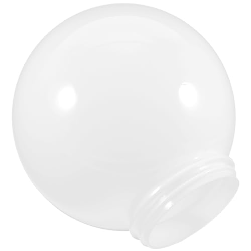 Beavorty Lampenschirm aus Glaskugeln: Lampenschirm aus durchsichtigem Glas, Lampenkäfig für Hängelampen aus Acryl, Lampenabdeckung aus Opalglaskugeln, Ersatzschirm für Kugeln, Lampenkäfig, Schutzvorr von Beavorty
