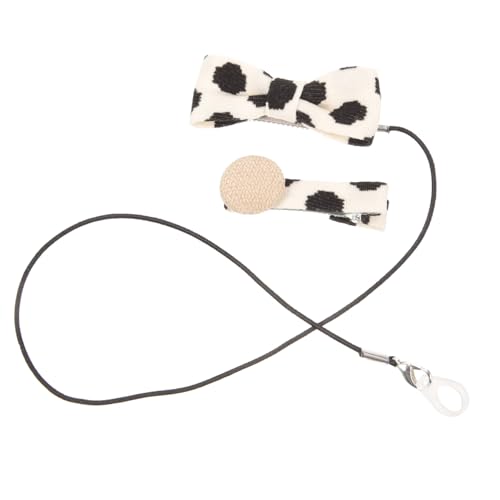 Beavorty Hörgeräte-schutzband aus Strapazierfähigem Anti-verloren Trageband mit Niedlichem Kuhmuster Leichter Langlebiger Hörverstärker-lanyard für Beidseitige Nutzung Zuverlässiger Sitz von Beavorty