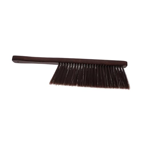 Beavorty Holz Bettbürste mit Langem Griff Handlicher Handfeger Robuste Staubbürste für Sofa und Möbel Weiche Borsten Vielseitig für Zuhause Auto und Büro Langlebig und Bequem Anwendung von Beavorty