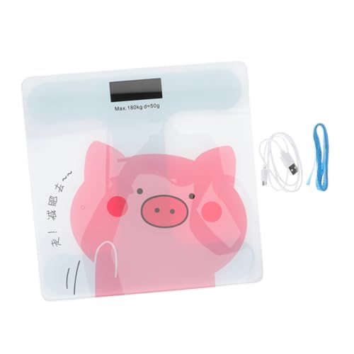 Beavorty Lustige Digitale Personenwaage für Erwachsene USB Ladbare Haushaltswaage mit Cartoon Design Hochpräzise Messung und Stabiler Langlebiger Konstruktion für Badezimmer und Beavorty Lustige Digitale Personenwaage für Erwachsene USB Ladbare Haushaltswaage mit Cartoon Design Hochpräzise Messung und Stabiler Langlebiger Konstruktion für Badezimmer und von Beavorty