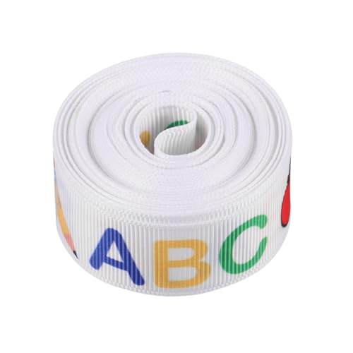 Beavorty Schulanfang Ripsband Breit Yards Langlebiges Polyester Geschenkband für DIY Bastelprojekte Haaraccessoires Blumensträuße und Schuldekorationen für Lehrer und Schulveranstaltungen von Beavorty