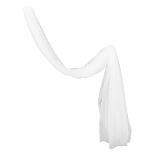 Beavorty Weißer Brautschleier Lang Doppelter Tüll Schleier mit Kathedralen Stil Leichter Eleganter Europäischer Hochzeitszubehör für Damen Klassischer Haarschmuck für Braut von Beavorty