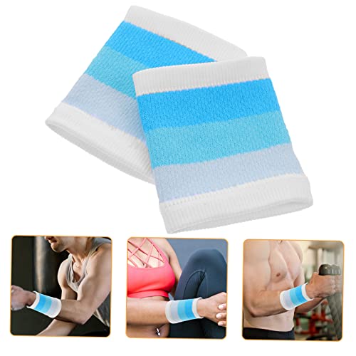 Beavorty Wiederverwendbare Set Sportliche Handgelenkbandagen Blau für Fitness Gewichtheben Basketball und Laufen Schweißabsorbierend und Langlebig Beavorty Wiederverwendbare Set Sportliche Handgelenkbandagen Blau für Fitness Gewichtheben Basketball und Laufen Schweißabsorbierend und Langlebig von Beavorty