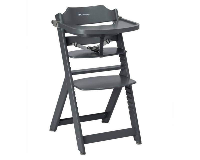 Bebeconfort Hochstuhl Timba - Warm Grey, Mitwachsender Holz Baby Kinderhochstuhl ab 6 Monate - verstellbar Bebeconfort Hochstuhl Timba - Warm Grey, Mitwachsender Holz Baby Kinderhochstuhl ab 6 Monate - verstellbar von Bebeconfort