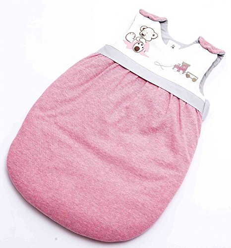 Be Be's Collection 437-30 Winter-Schlafsack wattiert Oskar rosa 110cm von Bebes Collection