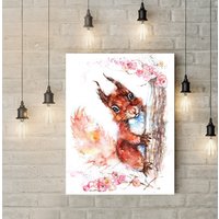 Eichhörnchen Wanddeko von BebesArts