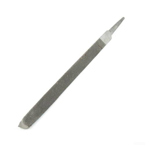 15,2 cm Stahlfeilen perfekt zum Feilen von Metall und Holz mit runden, halbrunden, dreieckigen, quadratischen, flachen Typen (dreieckige Feile) von Bebykilemi