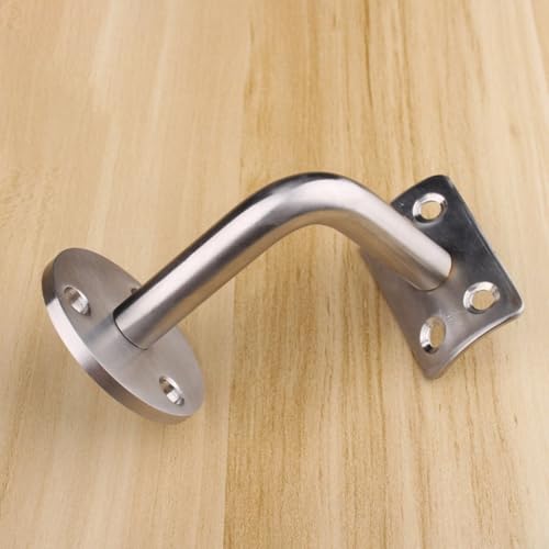 304 Edelstahl feste Wandhalterung für Treppengeländer, Handlaufstütze (60 x 80 mm) von Bebykilemi
