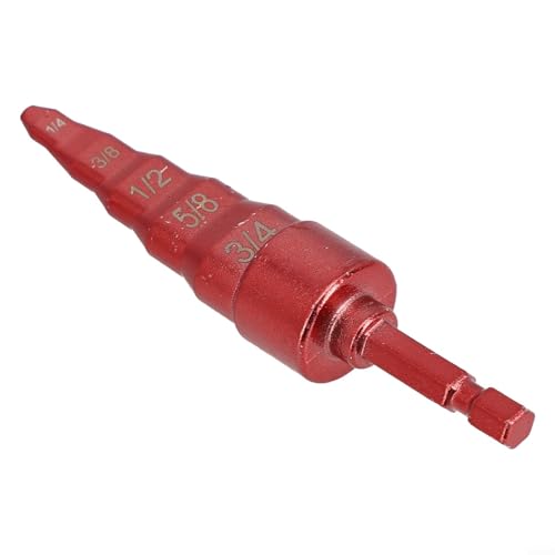 5-in-1 Kupferrohr-Expander Swaging Tool für Klimaanlage für HVAC Reparatur elektrische Bohrmaschine kompatibel Kohlenstoffstahl roter Griff 1/4 3/8 1/2 5/8 3/4 Zoll 5-in-1 Kupferrohr-Expander Swaging Tool für Klimaanlage für HVAC Reparatur elektrische Bohrmaschine kompatibel Kohlenstoffstahl roter Griff 1/4 3/8 1/2 5/8 3/4 Zoll von Bebykilemi