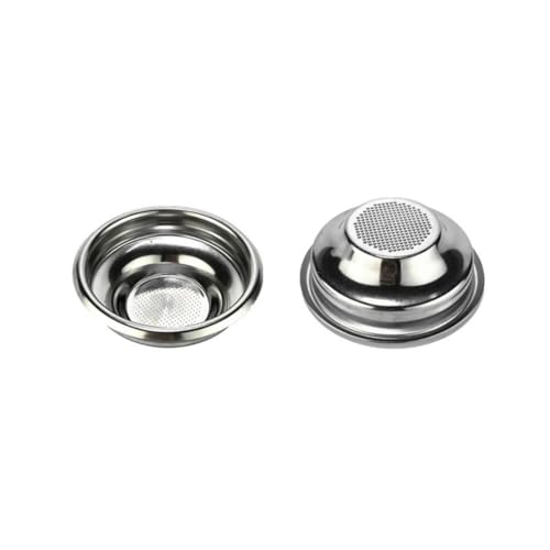 58 mm Kaffeefilterbecher für Breville Maschinen, wiederverwendbarer Edelstahlkorb, perfekt für Zuhause und Cafés (2 Tassen) von Bebykilemi