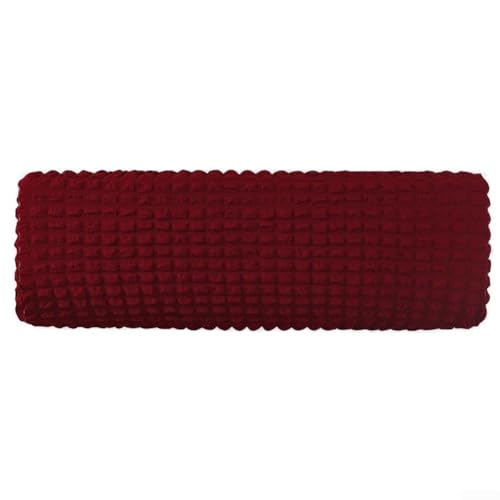 Abdeckung für Klimaanlagen, Wandmontage, 80–95 cm, Polyester, Staubschutz für Hängeschränke, waschbar, einziehbar, kompatibel mit und anderen (Dunkelrot) von Bebykilemi