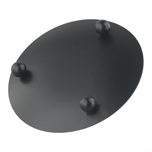 Anspruchsvolle Kerzenhalter aus Eisen bieten Stabilität und Stil für Ess- oder Veranstaltungstische (schwarz, 11 cm) von Bebykilemi