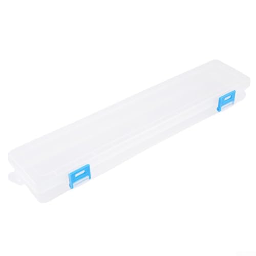 Art Supply Aufbewahrungsbox für Pinsel und Malstifte, großer 33 cm Aquarell-Pinselhalter mit Scharnierdeckel, Kunststoff-Zeichenwerkzeug-Organizer und Bastelbedarf Art Supply Aufbewahrungsbox für Pinsel und Malstifte, großer 33 cm Aquarell-Pinselhalter mit Scharnierdeckel, Kunststoff-Zeichenwerkzeug-Organizer und Bastelbedarf von Bebykilemi