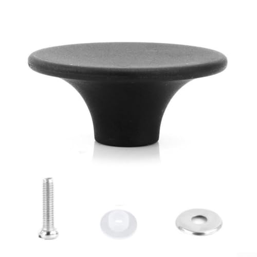 Bakelit-Topfdeckelgriff Ersatz für Dutch Oven Töpfe, hitzebeständig, Schwarz von Bebykilemi