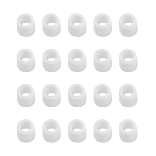 Bebykilemi 20 Stück Klimaanlagen-Gummidichtungsring-Set gelb R410 R22 R12 R134a Leck AC Weiß und Rohr für Dichtungsersatz zur Vorbeugung Kühlung (für R410) von Bebykilemi