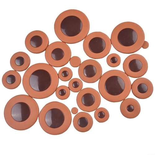 Bebykilemi 25 Stück Saxophon-Leder für Pads, Altsaxophon-Pads, Ersatz-Set, Lammfell-Material für Blasinstrumente, Wartung, 8,5 mm bis 46 mm Bebykilemi 25 Stück Saxophon-Leder für Pads, Altsaxophon-Pads, Ersatz-Set, Lammfell-Material für Blasinstrumente, Wartung, 8,5 mm bis 46 mm von Bebykilemi