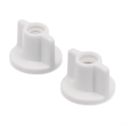 Bebykilemi 6 mm Schraube Rückmutter WC-Sitz unten feste Ersatzteile Kunststoff WC-Deckel Befestigung Hardware Waschraum WC-Reparatur-Set 2 Stück von Bebykilemi