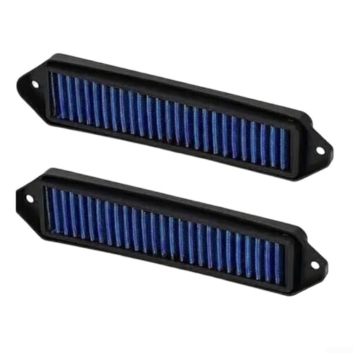 Bebykilemi Auto-Abdeckhaubenfilter, 2er-Pack für 1er-Serie E81 E82 E87 E88 2005–2013 für 3er-Serie E90 E91 E92 E93 2005–2013, für X1 E84 2010–2015 (blau) von Bebykilemi