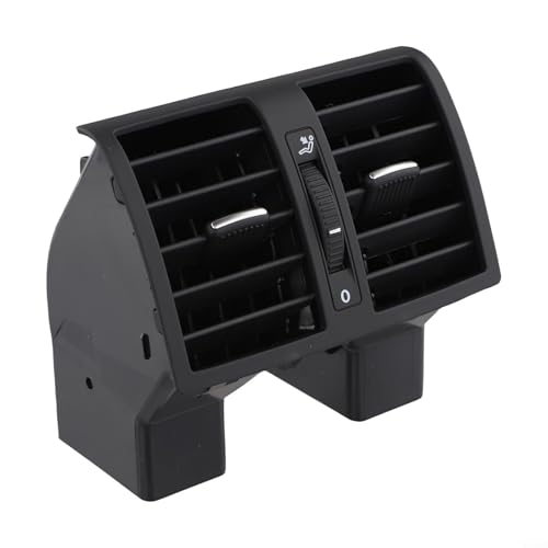 Bebykilemi Auto Hintere Klimaanlage Auslass Entlüftung 1TD819203A für Touran 2004–2015 Schwarz ABS Kunststoff Innenraum Mittelkonsole Teil Ersatz OEM 1T0819203A Einfache Installation von Bebykilemi