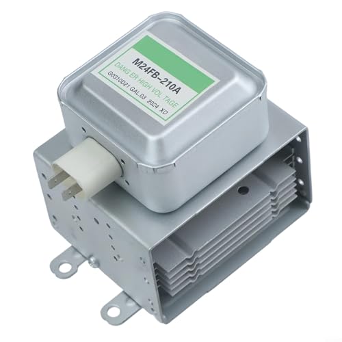 Bebykilemi Für Galanz Mikrowelle Magnetron M24FB-210A Ersatzteil OM75S31GAL01 Metallkomponente Sechs Löcher Silber Kochen Verbesserung von Bebykilemi