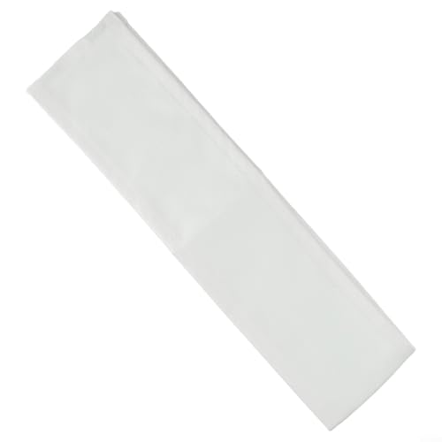 Bebykilemi Heizkörper-Staubschutz aus Baumwoll-Leinen, Heizkörperschutz mit magnetischer Fixierung, weißer dekorativer Heizungsabdeckung, Schutz, atmungsaktiver Heizungsschutz (80 cm) von Bebykilemi