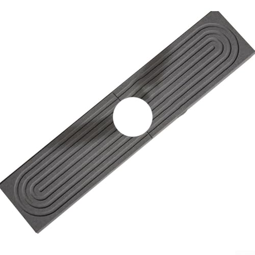 Bebykilemi Kieselgur-Wasserhahnmatte, saugfähige Abtropfschale für Waschbecken, Kieselgur, Wasserhahnmatte, saugfähige Trockenwanne, Kieselgur-Trockenwanne (hellgrau) von Bebykilemi