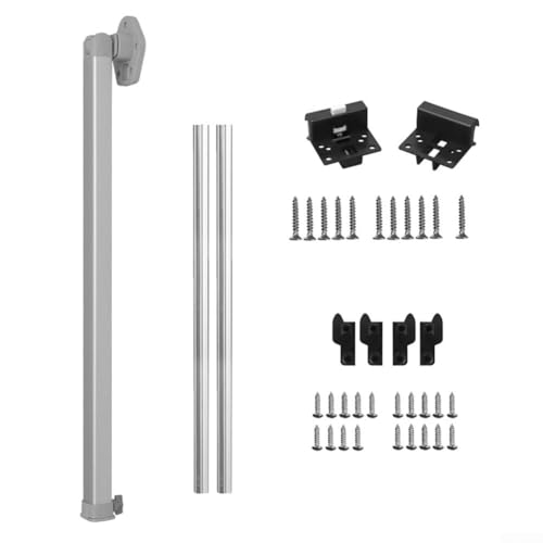 Bebykilemi Klappbare Teleskop-Tischbeine, 53,3 cm, 91,4 cm, höhenverstellbar, mit Verriegelungsknöpfen, Aluminium-Legierung für Werkstatttischstütze Bebykilemi Klappbare Teleskop-Tischbeine, 53,3 cm, 91,4 cm, höhenverstellbar, mit Verriegelungsknöpfen, Aluminium-Legierung für Werkstatttischstütze von Bebykilemi