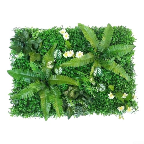 Bebykilemi Kunstrasen grüne Matte, künstliche Pflanzen Home Wanddekoration Indoor Outdoor Wanddekoration für Zuhause Wohnzimmer Garten Terrasse Shop Display (#1) von Bebykilemi