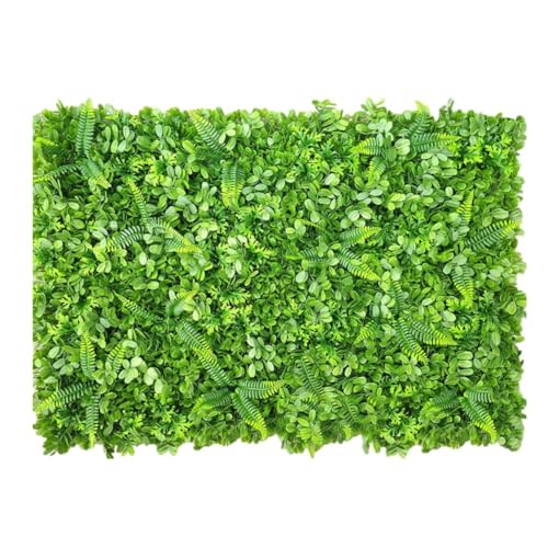 Bebykilemi Kunstrasen grüne Matte, künstliche Pflanzen Home Wanddekoration Indoor Outdoor Wanddekoration für Zuhause Wohnzimmer Garten Terrasse Shop Display (#5) von Bebykilemi