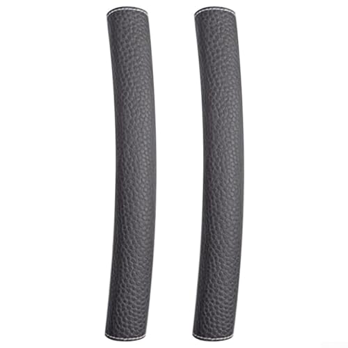 Bebykilemi PU-Kühlschrank-Türgriff-Abdeckungen, 2er-Set, Anti-Kollisions-Gerätegriffschutz für Kühlschrank, Ofen und Spülmaschine, waschbar, zum Aufstecken, Küchengeräte (S-Schwarz) von Bebykilemi