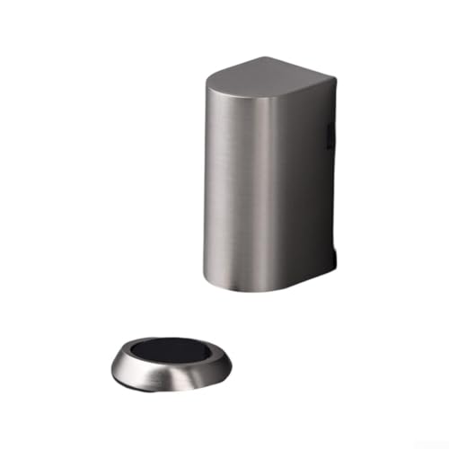 Bebykilemi Punch-Invisible Türstopper Winddicht Mechanischer Boden Vakuum Türhalter Zinklegierung Anti-Kollisions-Design für Schlafzimmer Heimwerker-Installation mit von Bebykilemi