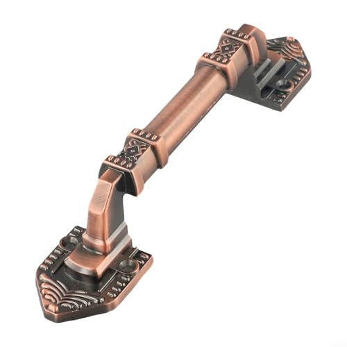 Bebykilemi Türgriff aus europäischer Antik-Aluminiumlegierung, freiliegender Schiebegriff für Schiebetüren, Schränke, Schubladen und Kleiderschränke, 150 mm/196 mm/245 mm (245 mm) von Bebykilemi