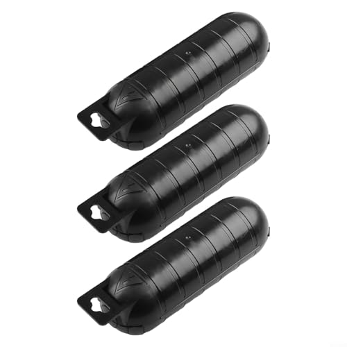 Bebykilemi Verlängerungskabelabdeckung für den Außenbereich, IP44, wasserdicht, 3 Stück, wetterbeständige ABS-Buchse, Abzweigdose für Garten, Urlaub, Sicherheit (schwarz) von Bebykilemi