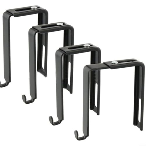 Bebykilemi Verstellbare Schranktürhaken aus Metall, zum Aufhängen an der Tür, für Küchenschrank, Badezimmer, Handtuchhaken für Schranktüren, verstellbare Höhe, 4 Stück Bebykilemi Verstellbare Schranktürhaken aus Metall, zum Aufhängen an der Tür, für Küchenschrank, Badezimmer, Handtuchhaken für Schranktüren, verstellbare Höhe, 4 Stück von Bebykilemi