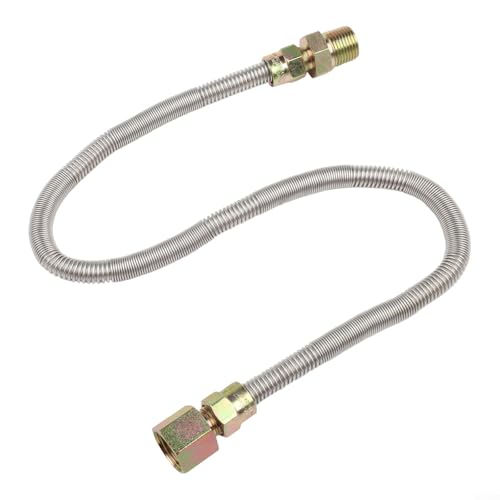Bebykilemi Wellschlauch, Edelstahl Wellgasschläuche mit Messing 1/2 NPT Stecker für Außen Kamin Feueranschluss Installation Bebykilemi Wellschlauch, Edelstahl Wellgasschläuche mit Messing 1/2 NPT Stecker für Außen Kamin Feueranschluss Installation von Bebykilemi