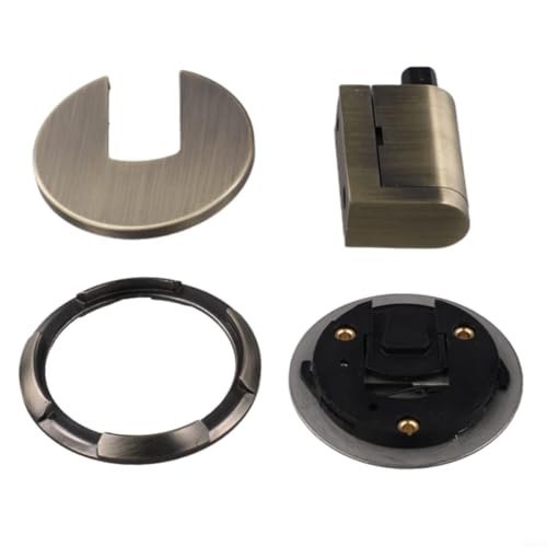 Bebykilemi Winddichter Tür-Saugnapf, Anti-Kollisions-Tür-Saugnapf, kein Stanzen nötig, winddicht (Bronze) von Bebykilemi