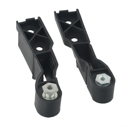 C6 2005–2011 Frontstoßstangen-Halterungs-Set mit linker und rechter ABS-Stoßstangenhalterung, Befestigungsclips und Kühlergrill-Halterungen, kompatibel mit RS6 (links + rechts) von Bebykilemi