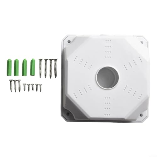 CCTV-Kamera-Abzweigdose, Kabel, tiefer Boden, wasserdichtes Gehäuse für Dome- und IP-Kameras mit mehreren Schraubenlöchern für sichere Installation im Freien CCTV-Kamera-Abzweigdose, Kabel, tiefer Boden, wasserdichtes Gehäuse für Dome- und IP-Kameras mit mehreren Schraubenlöchern für sichere Installation im Freien von Bebykilemi