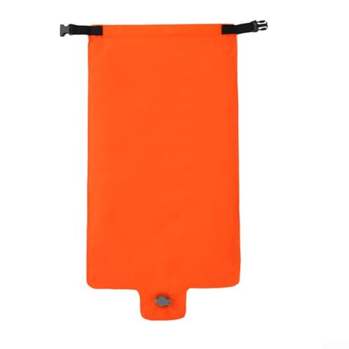Camping Airbag für Matratzen, schnell aufblasbar, Nylon-Tasche für Outdoor-Abenteuer (Orange) von Bebykilemi