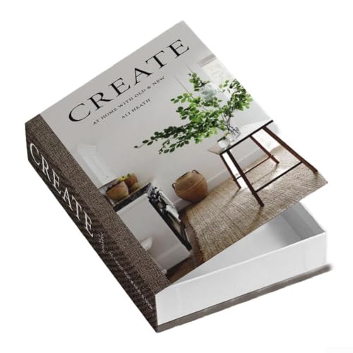 Dekorative Buchbox mit versteckten Fächern, für Zuhause und Büro, Aufbewahrung mit elegantem Design für Bücherregal oder Schreibtisch (FH-26) von Bebykilemi
