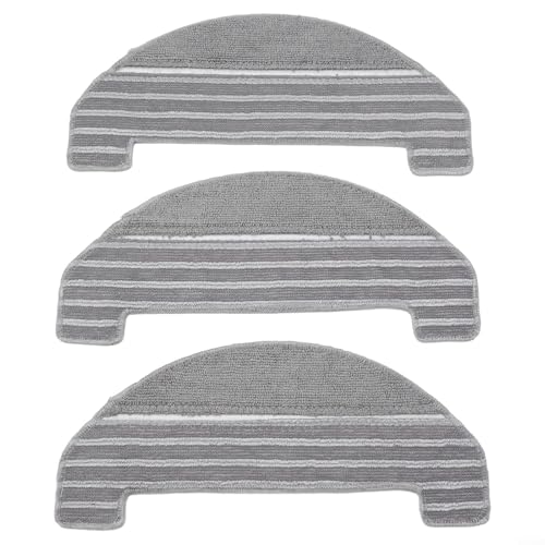 Dirt Fighter Essential 3er-Pack wiederverwendbare Wischmopp-Pads, maßgeschneidert für Ultenic für T10-Modelle von Bebykilemi